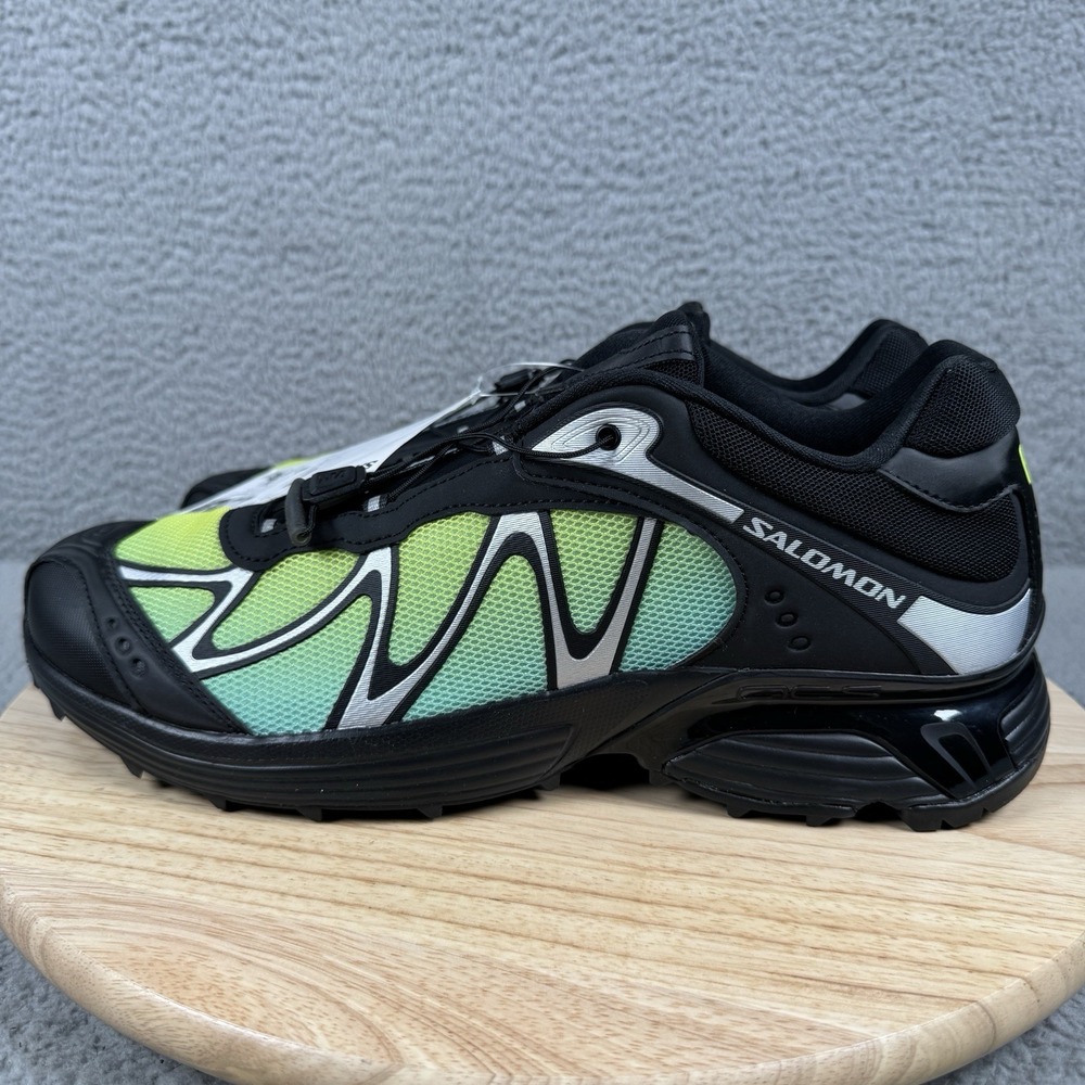 Salomon XT-Whisper Mens Size 13 Black Iced Aqua Trail Running Hiking Shoes - Picture 7 of 16